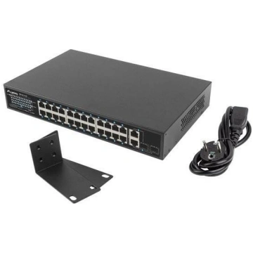 Switch Lamax Switch niezarządzalny Lanberg 24x 100