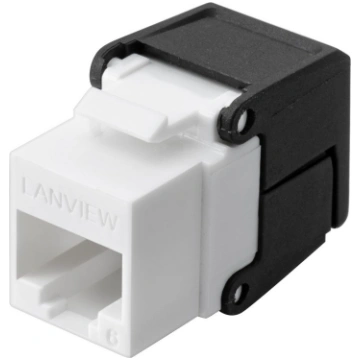 Lanview Cat6 Unshielded flip jack keystone 5704174