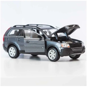 Volvo XC90 2003 Gray мoдeль aвтoмoбиля 1:24 Welly