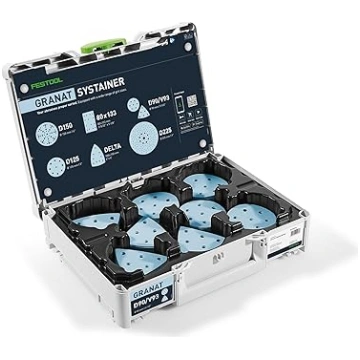 Festool abrazīvo materiālu Systainer³ SYS-STF D90/
