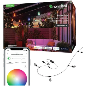 Nanoleaf Essentials Matter LED pasaku gaismas āra 