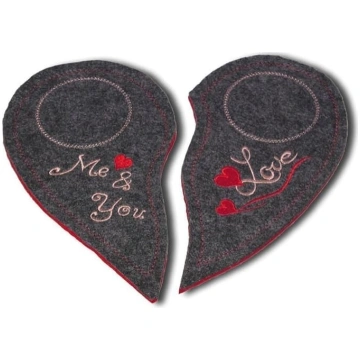 Embroidered Mug Rugs Cup Mat Coaster for Coffee Cu