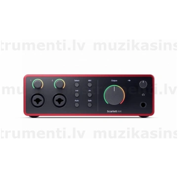 Focusrite Scarlett 4i4 4th Gen skaņas karte