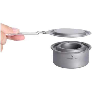 iBasingo Mini Titanium Alcohol Stove Spirit Cooker