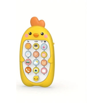 Telefona rotaļlieta, silikona muzikālais rotaļu te