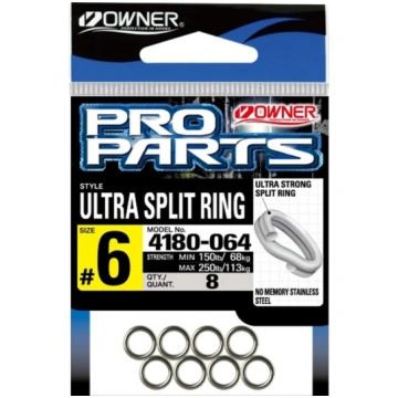 Riņķi Owner ULTRA SPLIT RING 4180-114-11