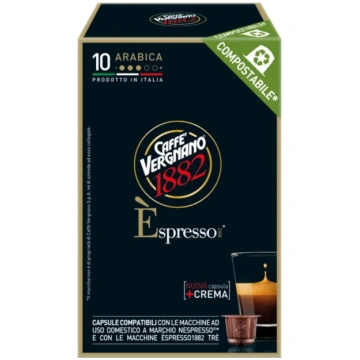 Kafijas kapsulas CAFFÈ VERGNANO Espresso 100% Arab