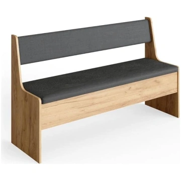 Corner Bench Dining Room Oak 136 cm - Robust and D