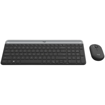 Logitech Slim Wireless Combo MK470 - keyboard and 