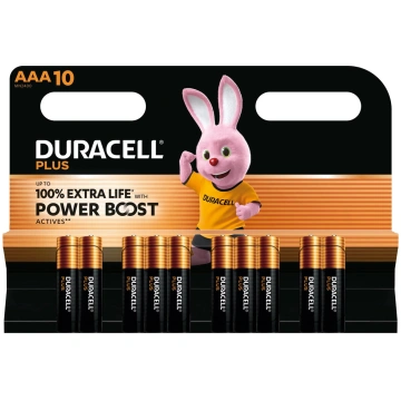 Vienreizlietojama alkaliskā baterija Duracell Plus