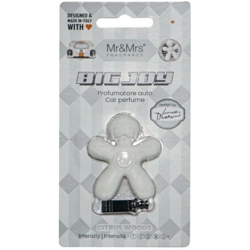 Mr & Mrs Fragrance Big Joy Citrus Wood Car Fragran