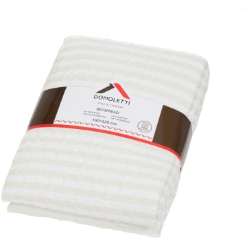 Gultas pārklājs Domoletti STRIPES, krēmkrāsa/bēša 