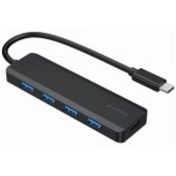 Gembird Hub 4-port USB-C 3.1 Aksesuārs UHB-CM-U3P4