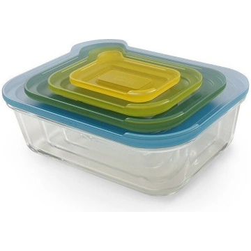 Virtuves konteineri Nest Glass Storage 4 gab. Jose