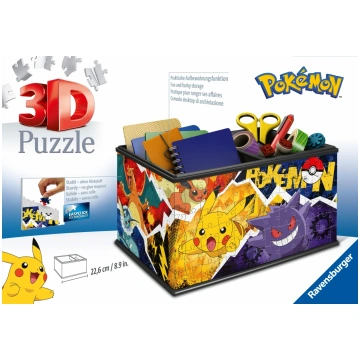 "RAVENSBURGER 3D puzles-uzglabāšanas kaste ""Pokem