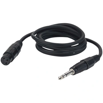 DAP Balanced Audio Cable XLR Female Stereo Jack 1.