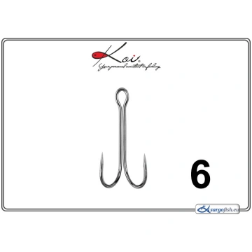 Āķi KOI Double Hook - 6 KH2301-00-06