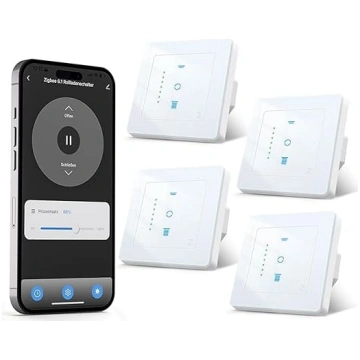 SMARTERCURRY Zigbee Smart 6.1 rullo slēdžu slēdzis