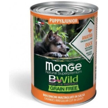 Monge BWild Dog Puppy & Junior Chunkies Grain Free