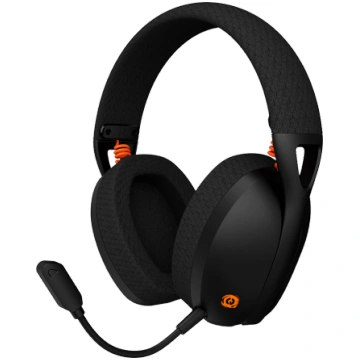 Bezvadu spēļu austiņas Canyon Ego GH-13, melna krā
