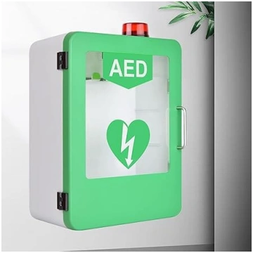 AED glabāšanas kaste Defibrilatora glabāšanas skap