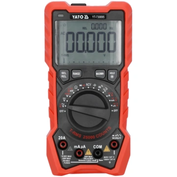 YATO Digitālais multimetrs True RMS LCD 25000, pre