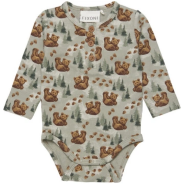 Fixoni Infant Boy Body L/S Bamboo Sweat 422386-215