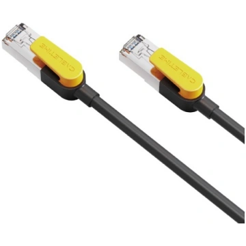 Kabelis Cat7 S/STP, 10 m, melns Cabletime