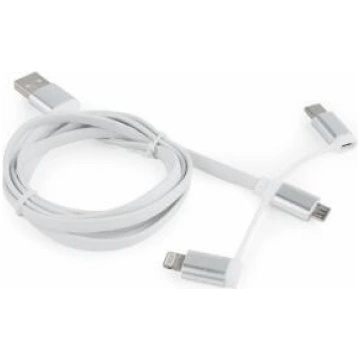 Gembird USB Male - MicroUSB/Type C/Lightning Male 