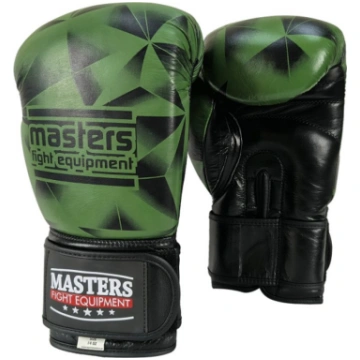 Masters Fight Equipment RBT-ROMB ādas boksa cimdi 