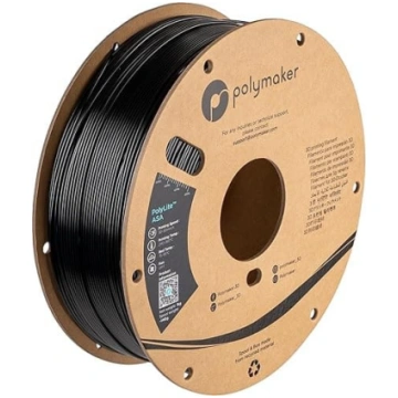 Polymaker ASA filaments, 1,75 mm, ASA Jet Black, 1