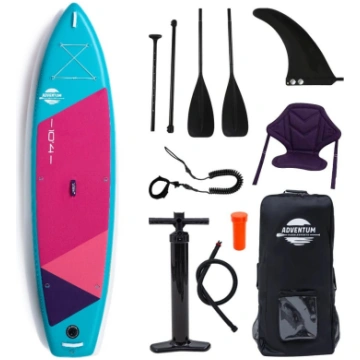 SUP dēlis Gladiator Adventum 10.4 TEAL/ PINK