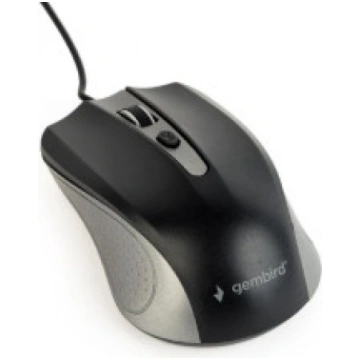 MOUSE USB OPTICAL GREY/BLACK/MUS-4B-01-GB GEMBIRD