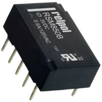 Relay: electromagnetic; DPDT; Ucoil: 3VDC; 2A; 0.5