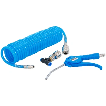 BGS Gaisa pistole BGS ar spirālveida cauruli un T-