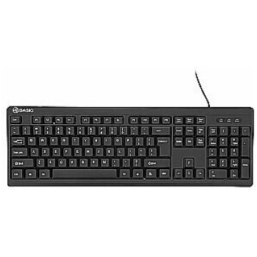 Tellur Basic Wired Keyboard US, USB black T-MLX383