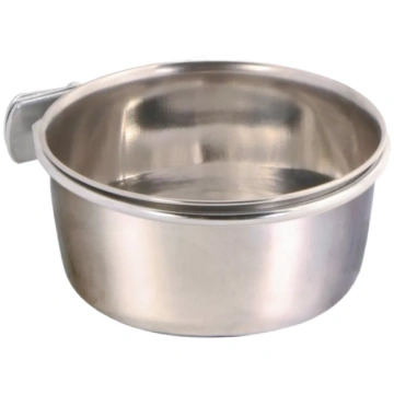 Bļoda putniem – TRIXIE Stainless Steel Bowl with H