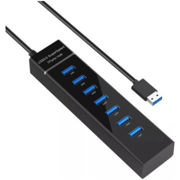USB centrmezgls Riff HUB307 — 7 USB 3.0 pieslēgvie