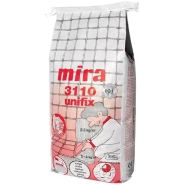 mira 3110 UNIFIX 5kg Elastīga flīžu līme ar uzlabo