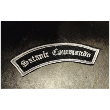Satanic commando arch patch, SMALL