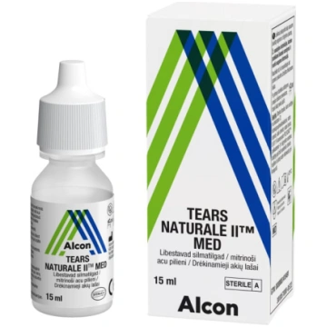 TEARS NATURALE II MED mitrinoši acu pilieni 15ml