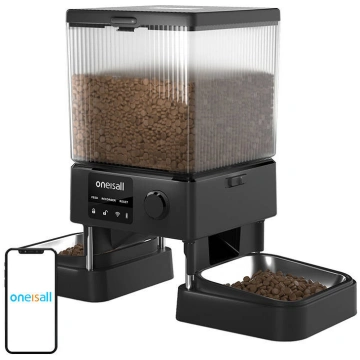 Automatic double pet feeder WiFi Oneisall