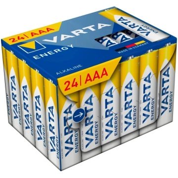 Baterijas VARTA Energy AAA, 24gab