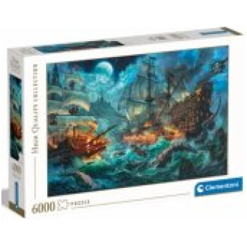 Clementoni Clementoni Puzzle 6000el Pirate Battle.