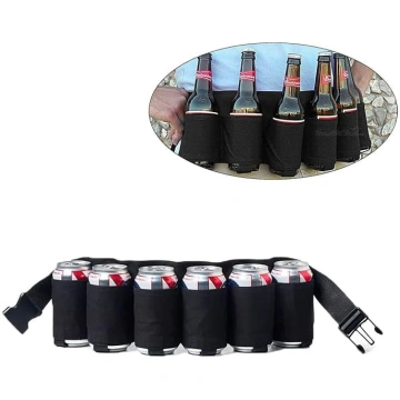 Alus josta Pārnēsājams dzērājs Alus Soda Can josta