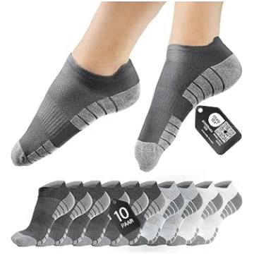HELDENWERK Trainer Socks for Men and Women, 10 Pai