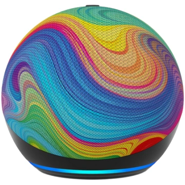 Amazon Echo Dot Kids 5th Gen Rainbow Swirl B0FD46F