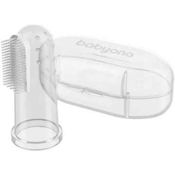 BABYONO Birstīte smaganu masāžai 723/01 white 1022