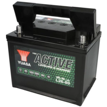 Akumulators YUASA Active Leisure & Marine L26-80 1