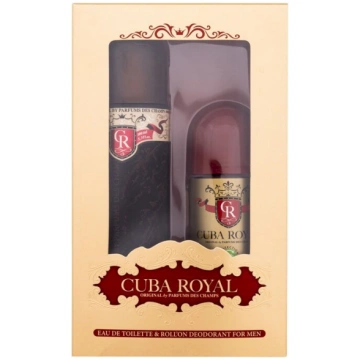 Cuba Cuba Royal EDT Gift Set 100 Ml Roll-on Deodor